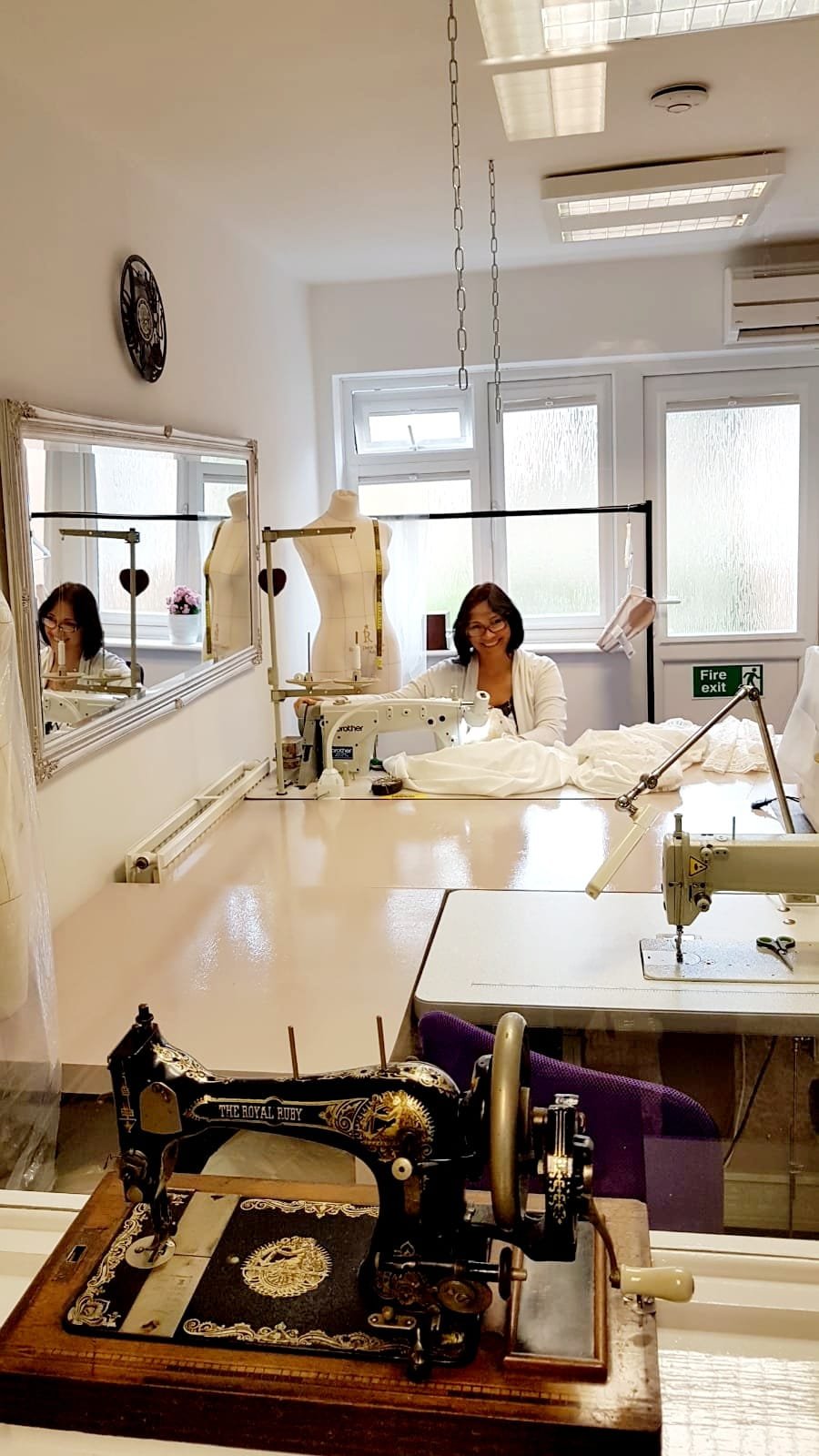 Bridal gown alterations and sewing at Samari Bridal Studio 2