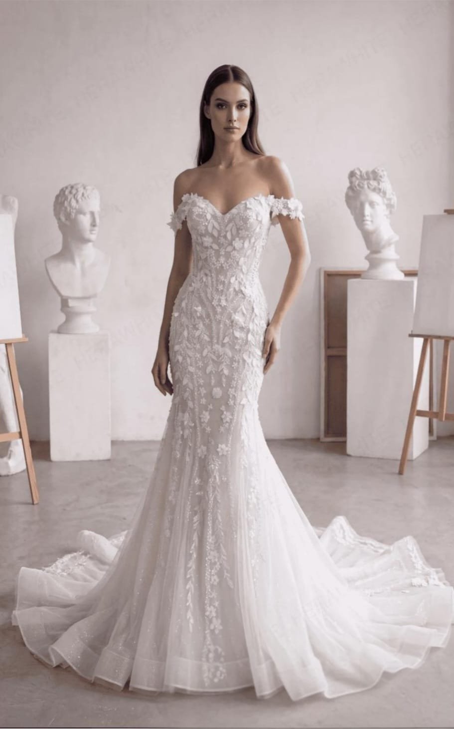 Bespoke wedding gown silhouette inspiration 1