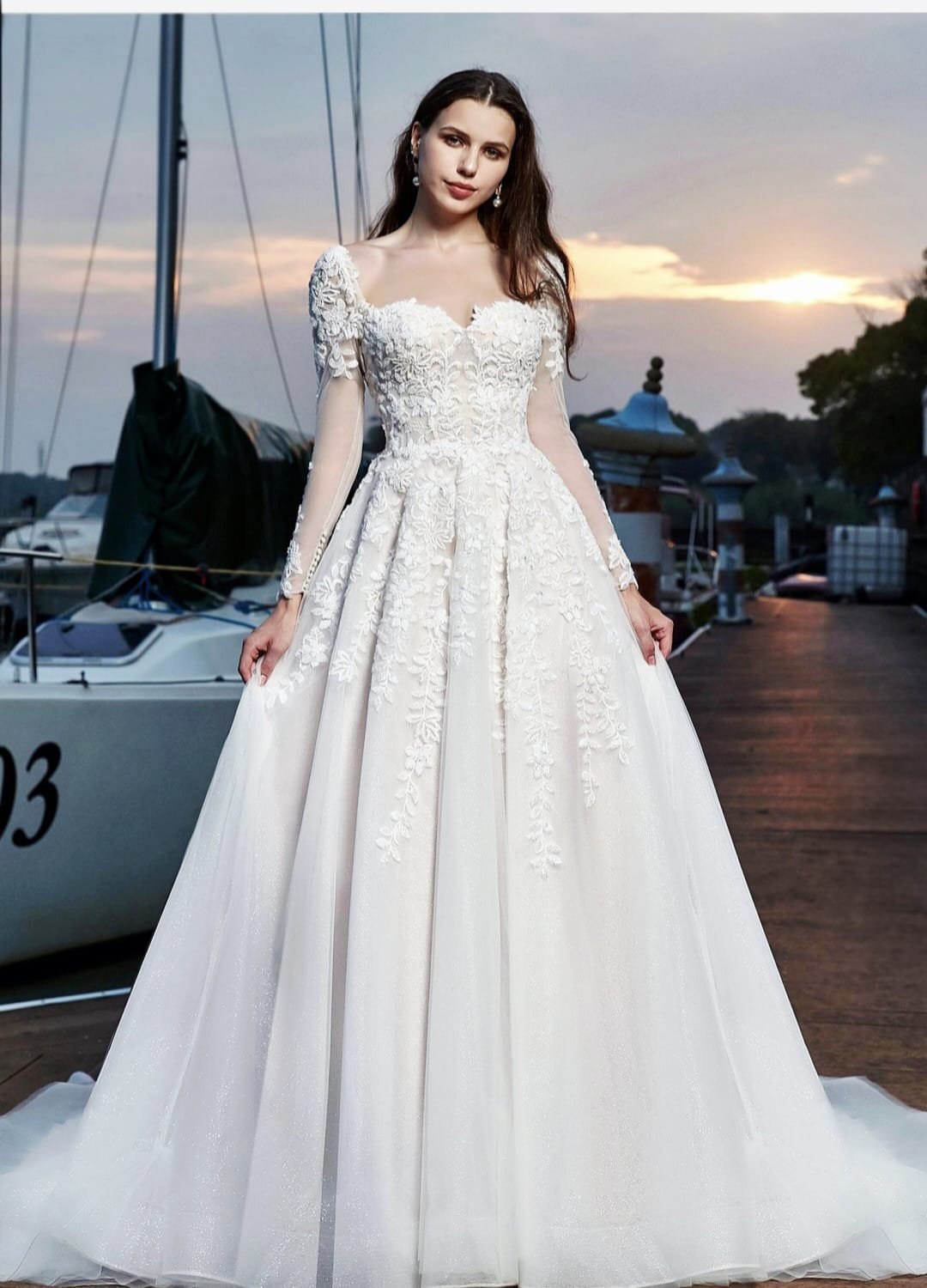 Samari Bridal wedding gown 3