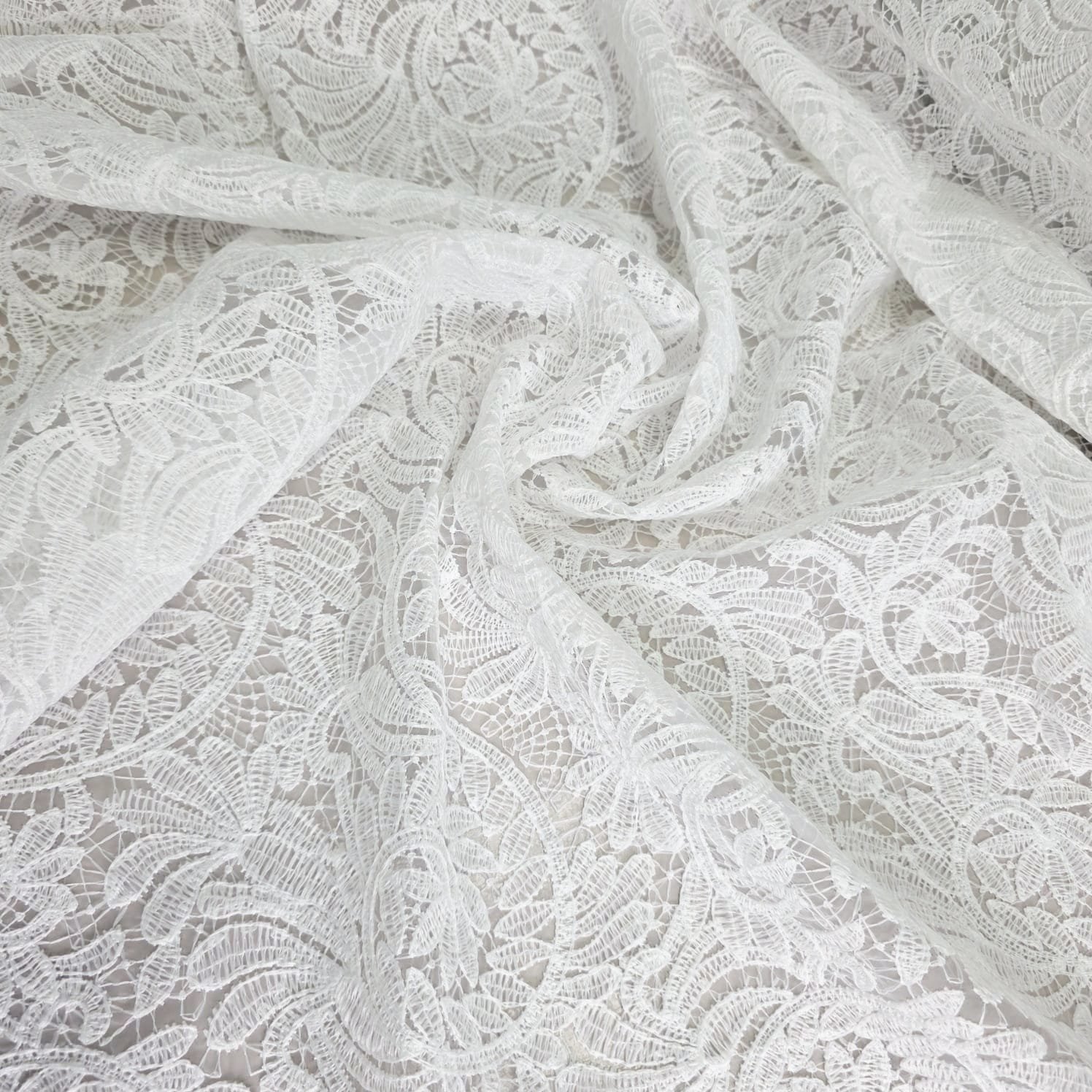 Bridal fabric and lace detail 8