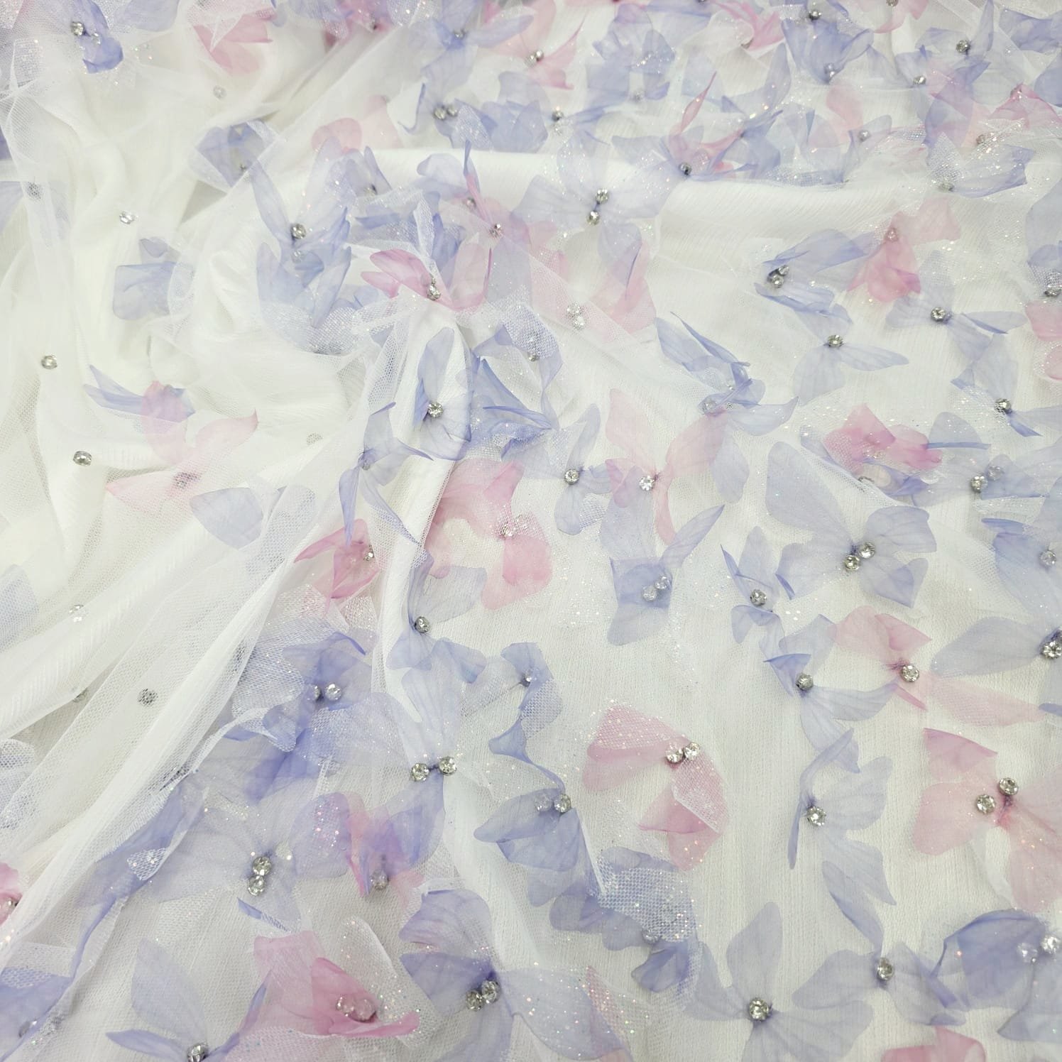Bridal fabric and lace detail 26
