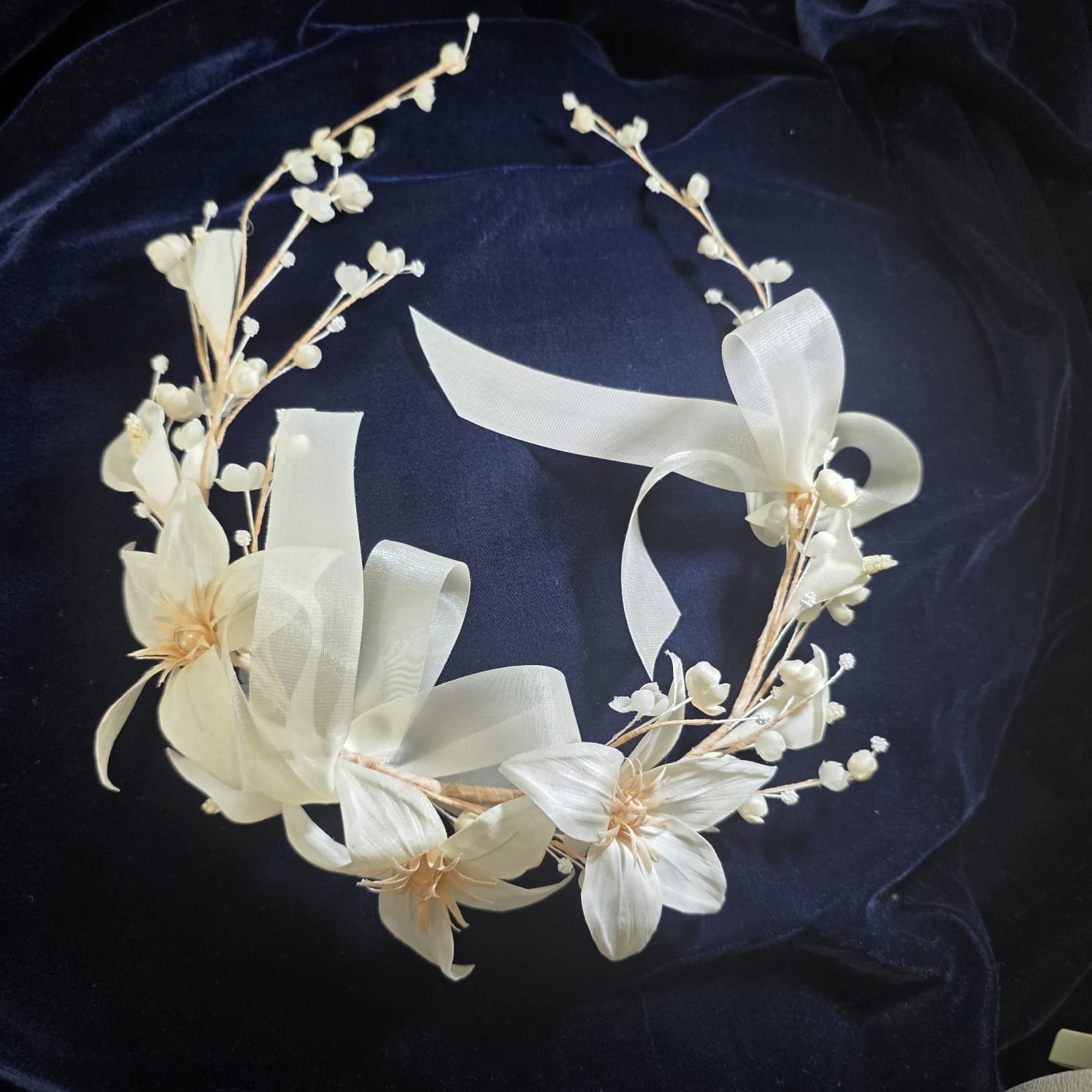 Bridal hair piece or jewellery 9