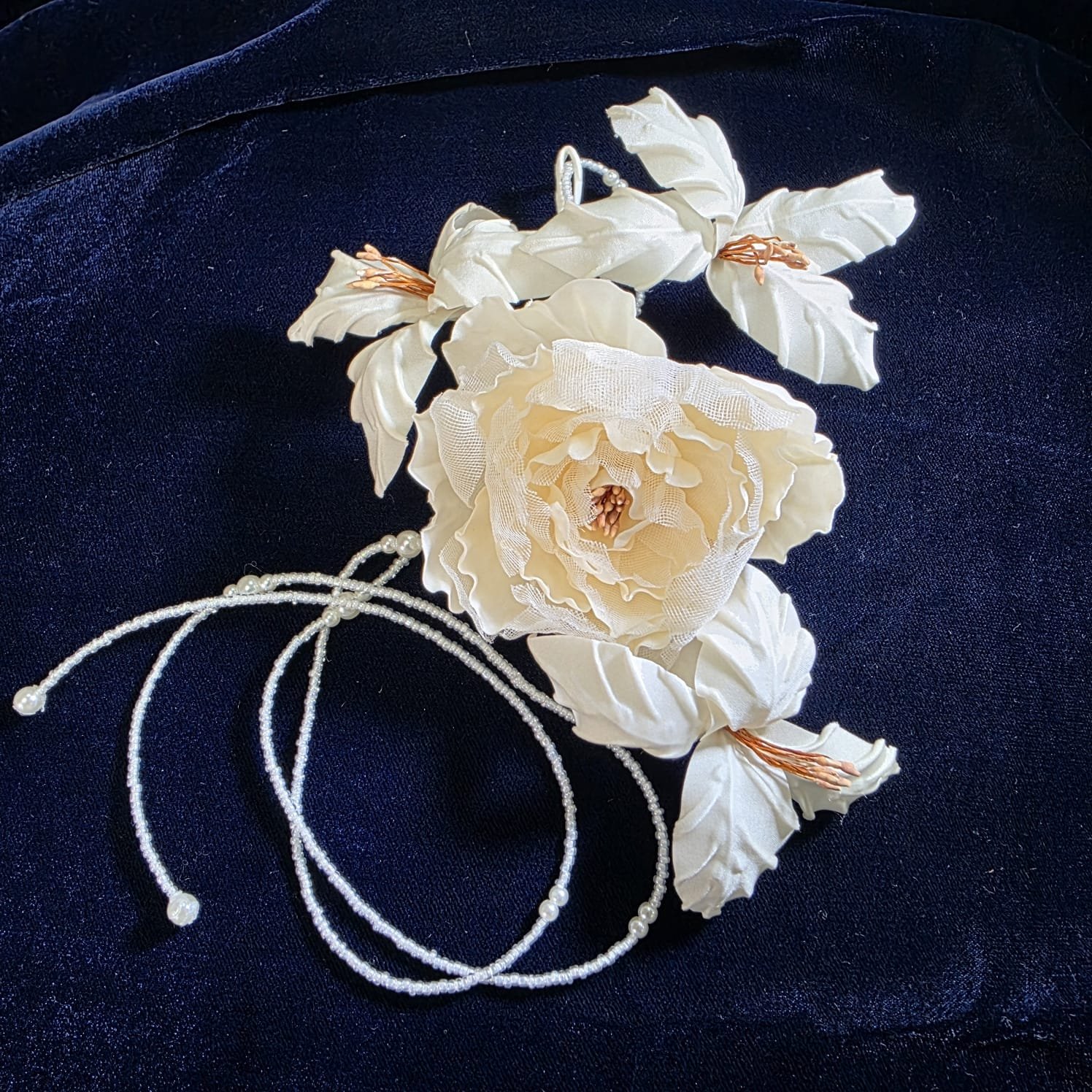 Bridal hair piece or jewellery 17
