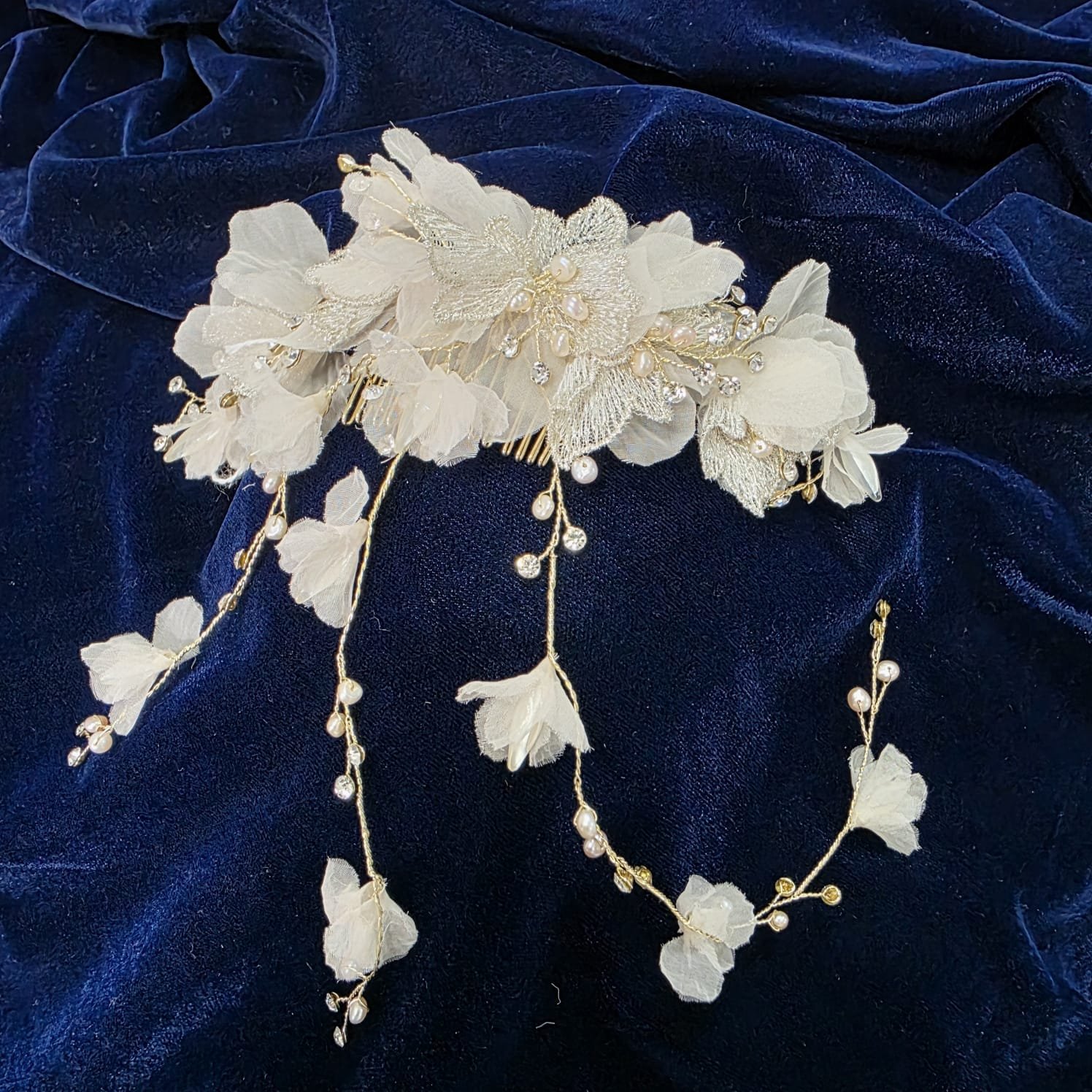 Bridal hair piece or jewellery 22
